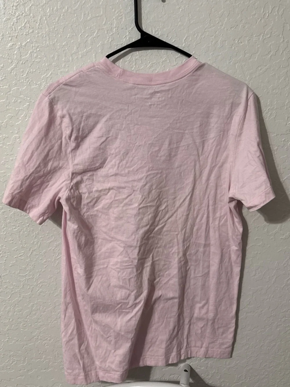 Nike Pink Short Sleeve Tee with White Logo